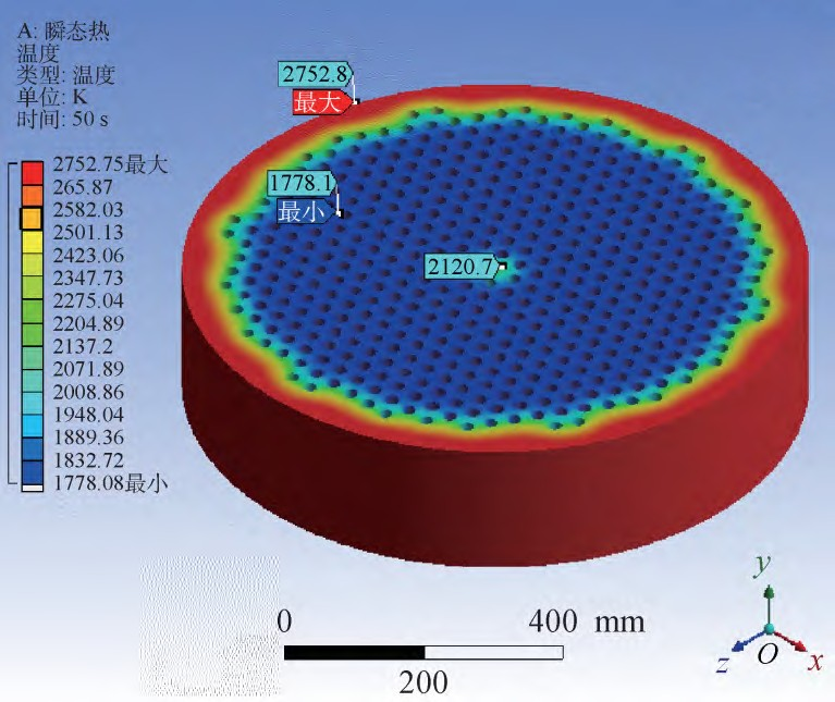 高超聲速風(fēng)洞蓄熱式加熱器的蓄熱體熱應(yīng)力數(shù)值模擬 (7).png
